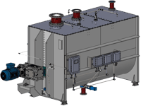 The Young Industries Horizontal Blender
